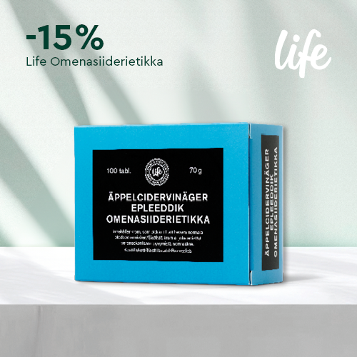 Life Exclusive Omenasiiderietikka kapseli