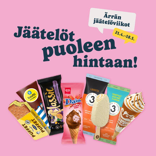 Ärrän jäätelöviikot