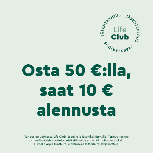 Jäsentarjous!