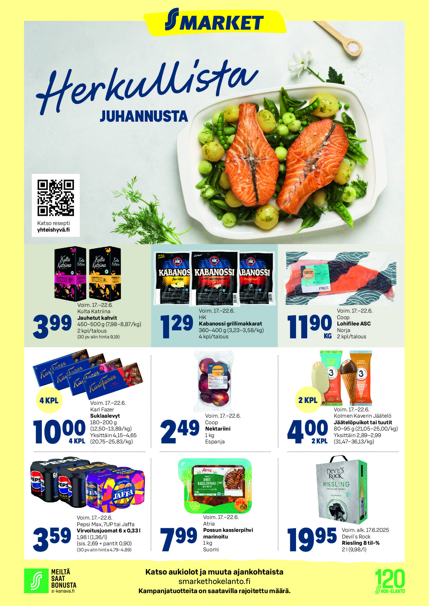 Herkullista juhannusta!