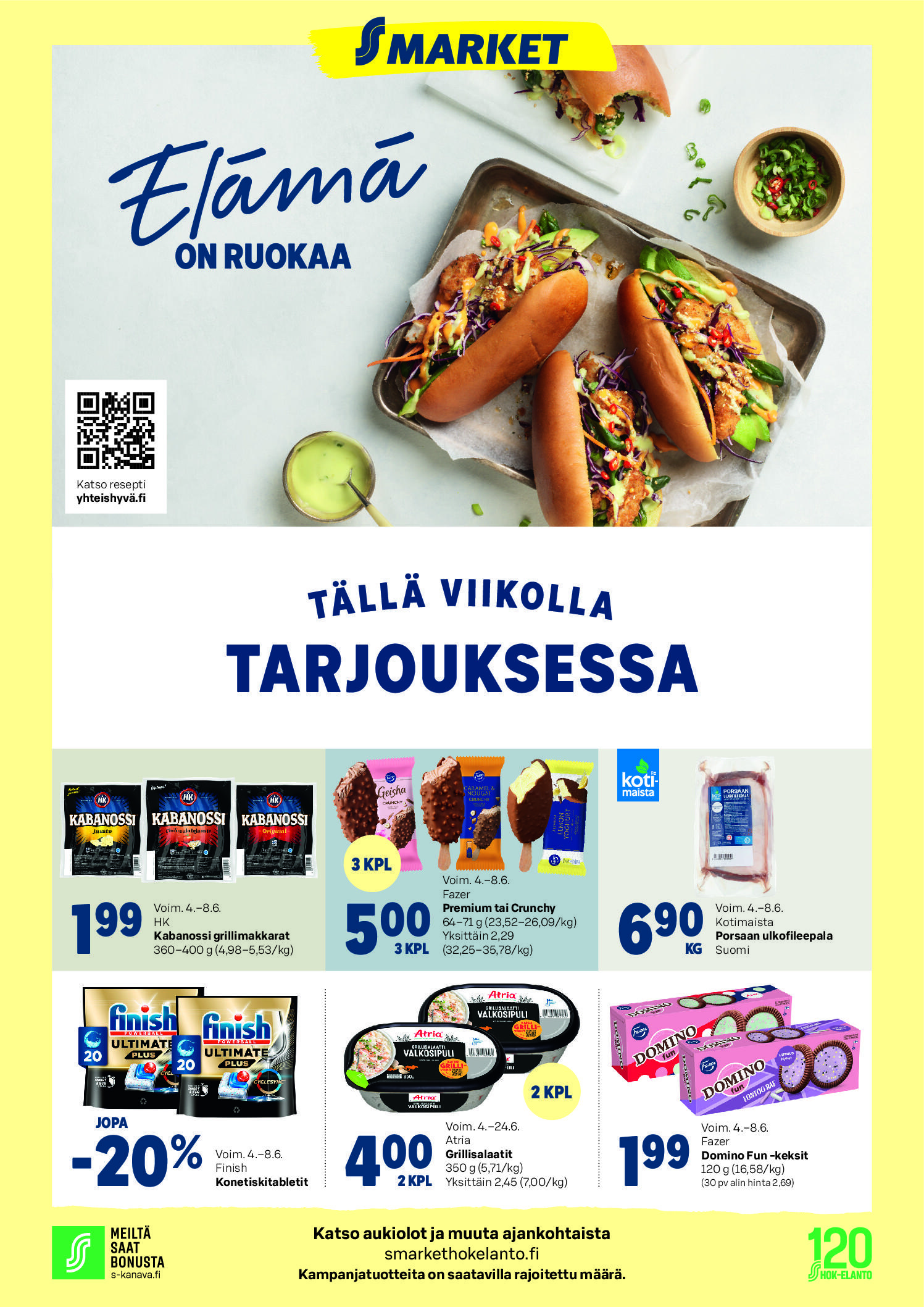 Herkkuja juhlaan ja arkeen