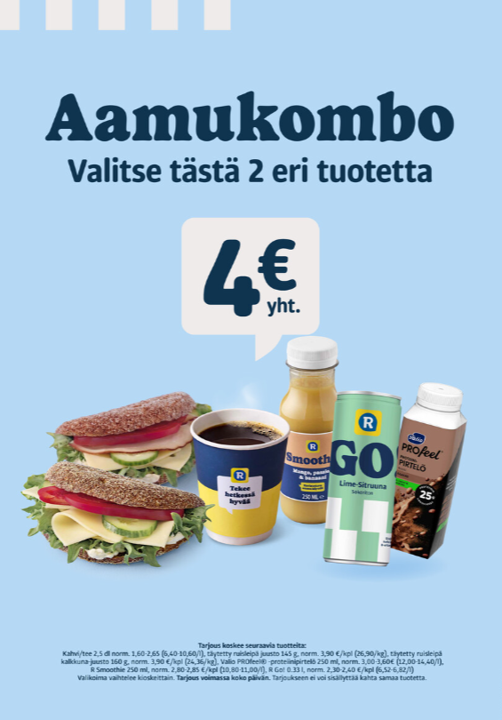 aamupalaa pitkin päivää
