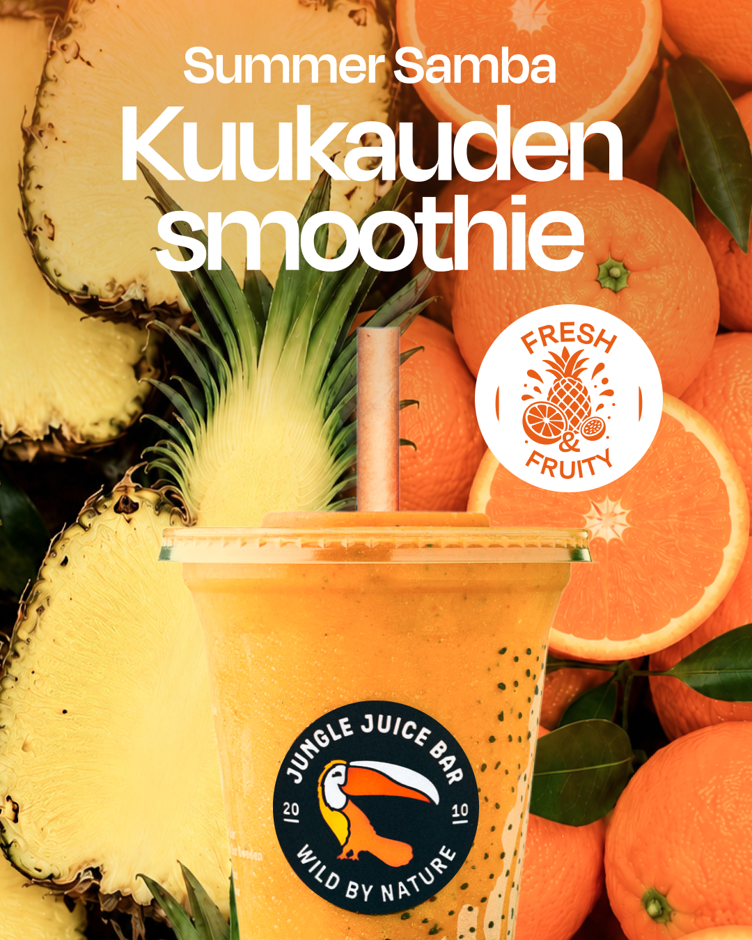 KUUKAUDEN SMOOTHIE SUMMER SAMBA